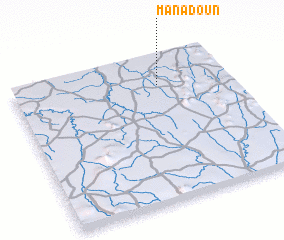 3d view of Manadoun