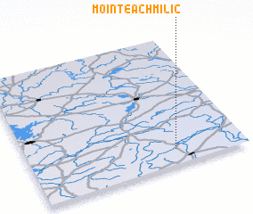 3d view of Móinteach Mílic