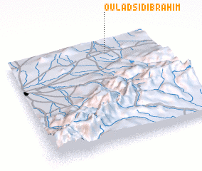 3d view of Oulad Sidi Brahim