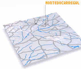 3d view of Monte do Carregal