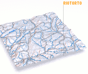 3d view of Rio Torto