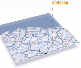 3d view of Pousada