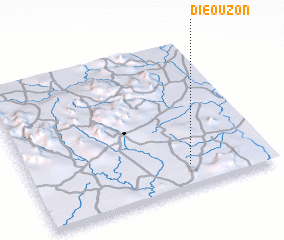 3d view of Diéouzon