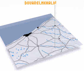 3d view of Douar el Mkhalif