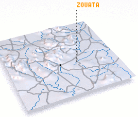 3d view of Zouata