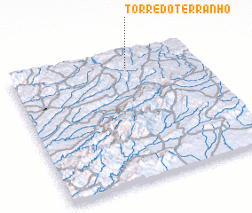 3d view of Torre do Terranho