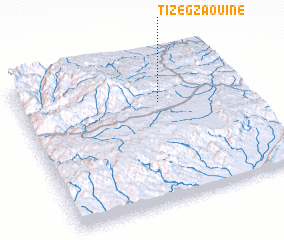 3d view of Tizegzaouine