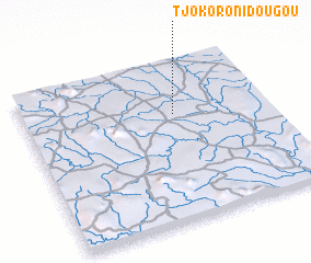 3d view of Tjokoronidougou