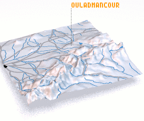 3d view of Oulad Mançour