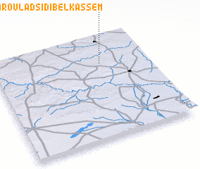 3d view of Douar Oulad Sidi Belkassem