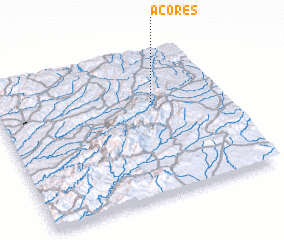 3d view of Açores