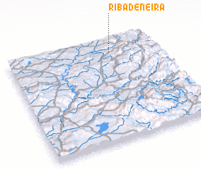 3d view of Riba de Neira