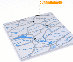 3d view of Dunnamanagh