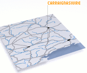 3d view of Carraig na Siúire