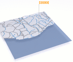 3d view of Souké