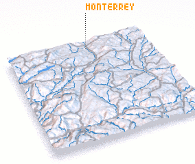 3d view of Monterrey