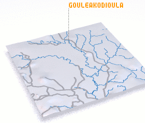 3d view of Gouléako Dioula
