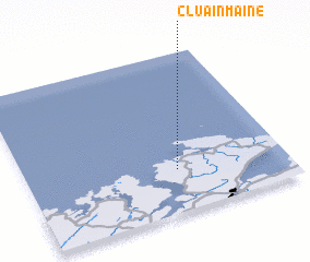 3d view of Cluain Maine