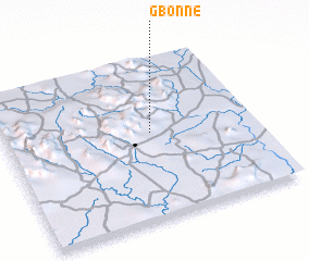 3d view of Gbonné