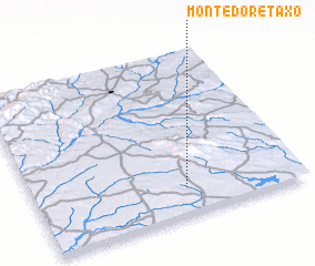 3d view of Monte do Retaxo