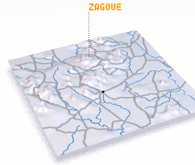 3d view of Zagoué