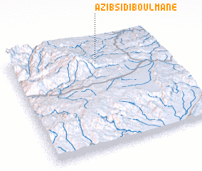3d view of Azib Sidi Boulmane