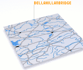 3d view of Bellahillan Bridge