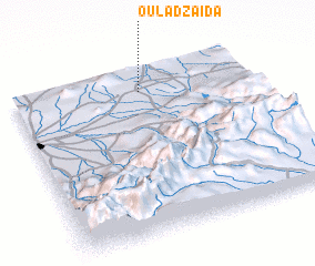 3d view of Oulad Zaïda