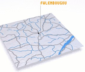3d view of Falembougou