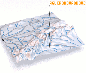 3d view of Aguerd nʼOu Addouz