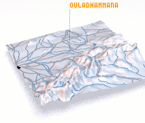 3d view of Oulad Hammana