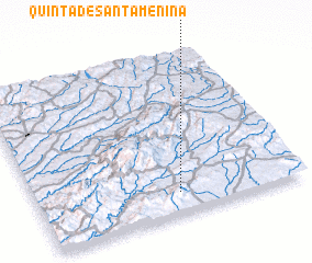 3d view of Quinta de Santa Menina