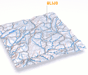 3d view of Alijó