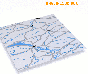 3d view of Maguires Bridge