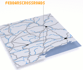 3d view of Feddans Cross Roads