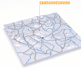 3d view of Gbangouégouiné