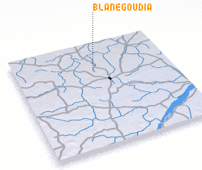 3d view of Blanégoudia