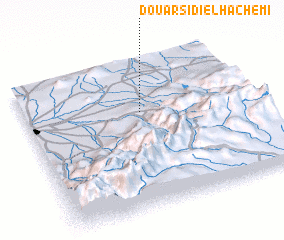 3d view of Douar Sidi el Hachemi