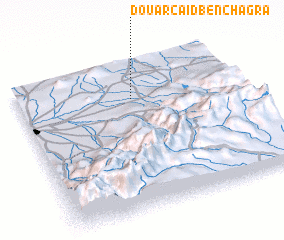3d view of Douar Caïd Ben Chagra