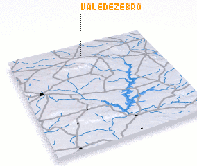 3d view of Vale de Zebro