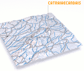 3d view of Catraia e Candais