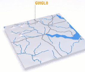 3d view of Guiglo