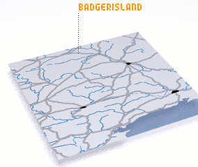 3d view of Badgerisland