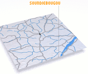 3d view of Soundiébougou