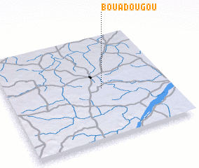 3d view of Bouadougou