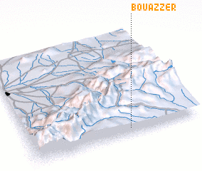 3d view of Bou Azzer