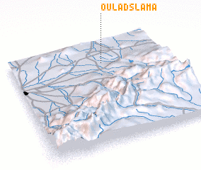 3d view of Oulad Slama