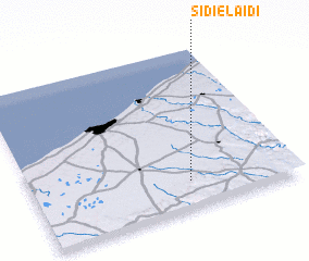 3d view of Sidi el Aïdi