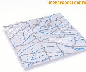 3d view of Herrera de Alcántara