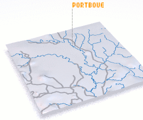 3d view of Port-Boué